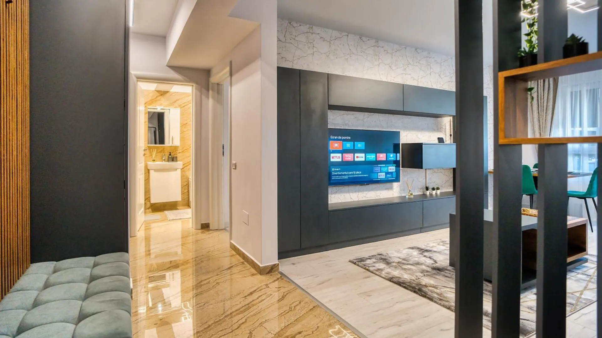 Apartment Stylish Hideaway Near City Center Bucharest
